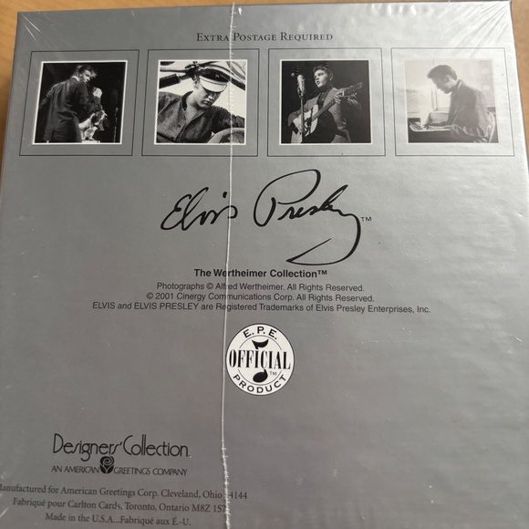 Elvis Twelve Blank Note Cards with Envelopes - Sealed - Picture 3 of 3